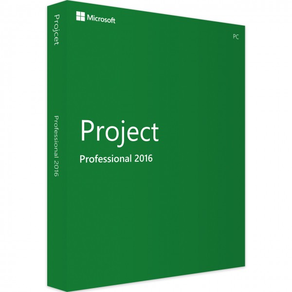 Microsoft Project 2016 Professional Cover
