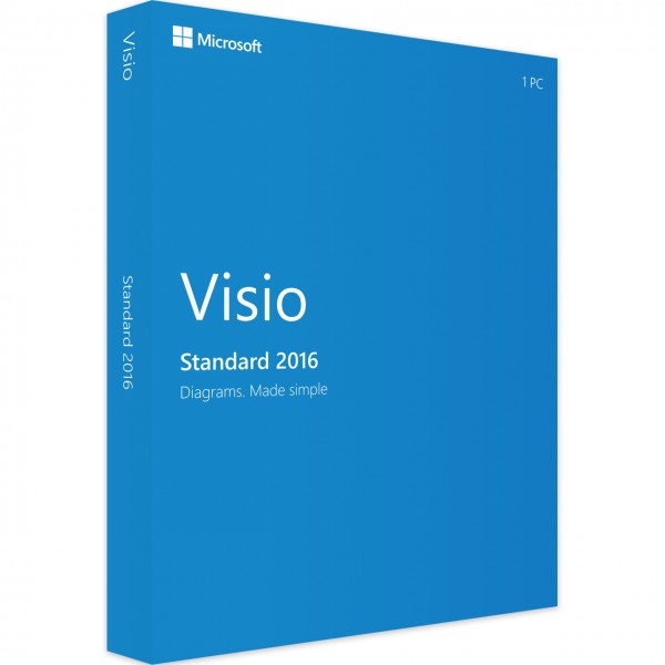 Microsoft Visio 2016 Standard Cover