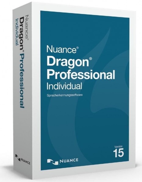 Nuance Dragon Professional Individual 15 | Sofortdownload | Trusted-Shop & CHIP 2022 zertifiziert
