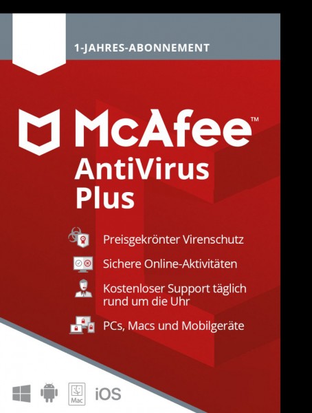 McAfee Antivirus 2022 (1 Jahr)