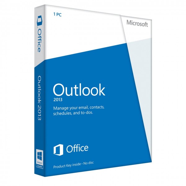 Microsoft Outlook 2013 Cover