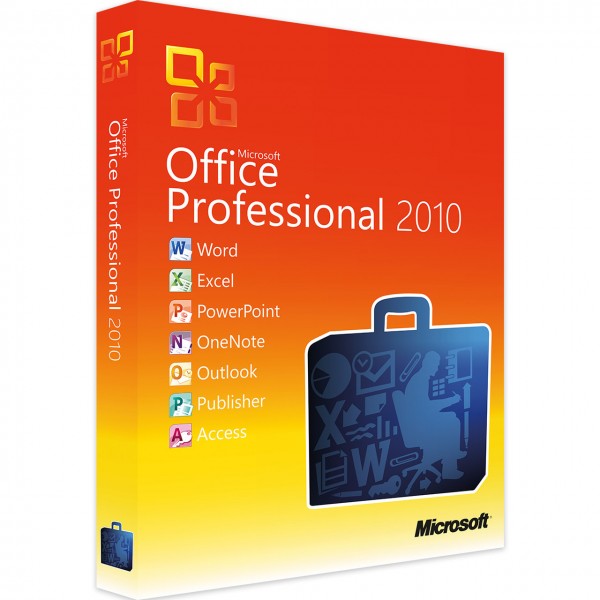 Microsoft Office 2010 Professional Cover
