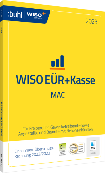 WISO EÜR & Kasse: Mac 2023