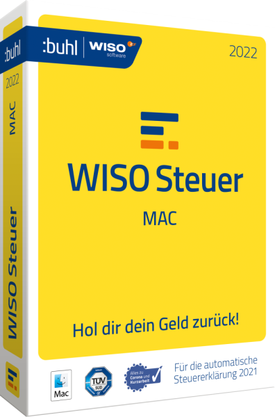 WISO steuer MAC 2022 (für das Steuerjahr 2021) | Sofortdownload | Trusted-Shop & CHIP zertifiziert