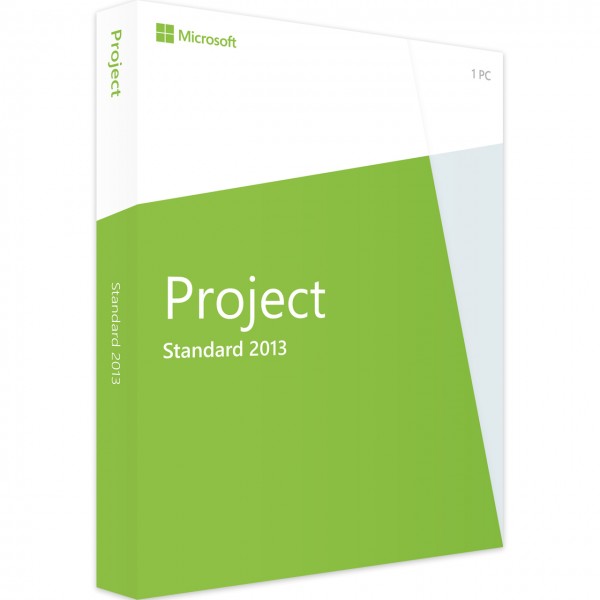 Microsoft Project 2013 Standard Cover