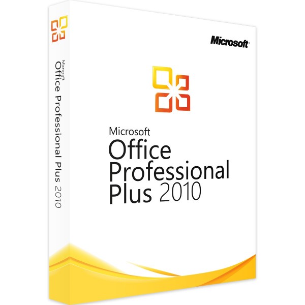 Microsoft Office 2010 Professional Plus Cover