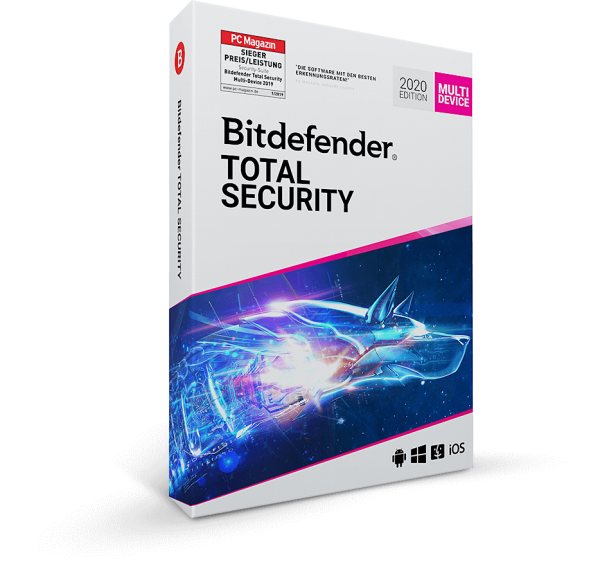 Bitdefender Total Security 2021 Cover