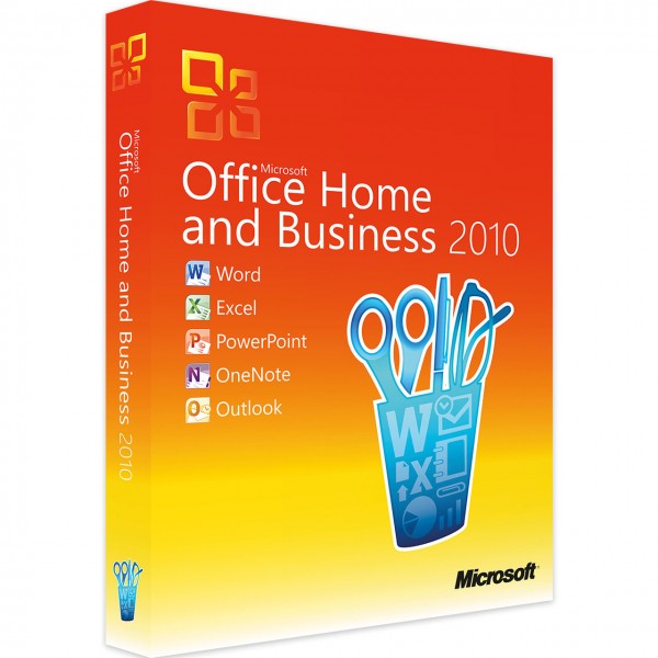 Microsoft Office 2010 Home and Business Cover