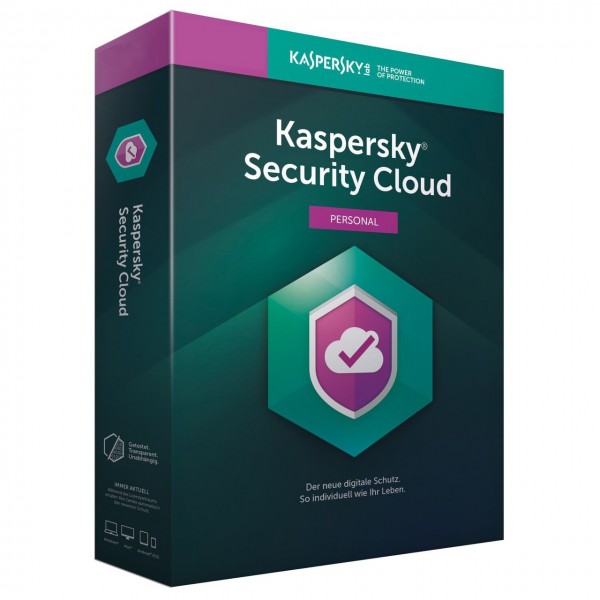 Kaspersky Security Cloud Personal | 3 Geräte - 1 Jahr