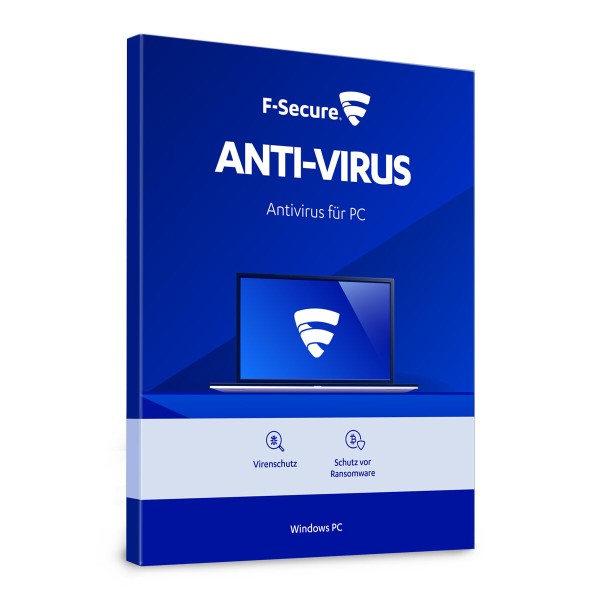 F-Secure Antivirus 2024 | 1 Gerät | 1 Jahr