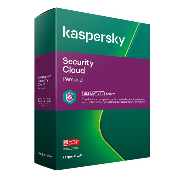 Kaspersky Security Cloud 2022 | 20 Geräte | 1 Jahr