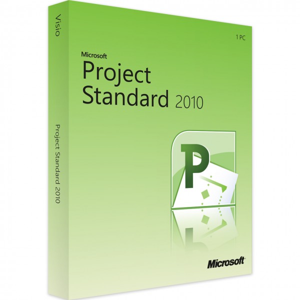 Microsoft Project 2010 Standard Cover